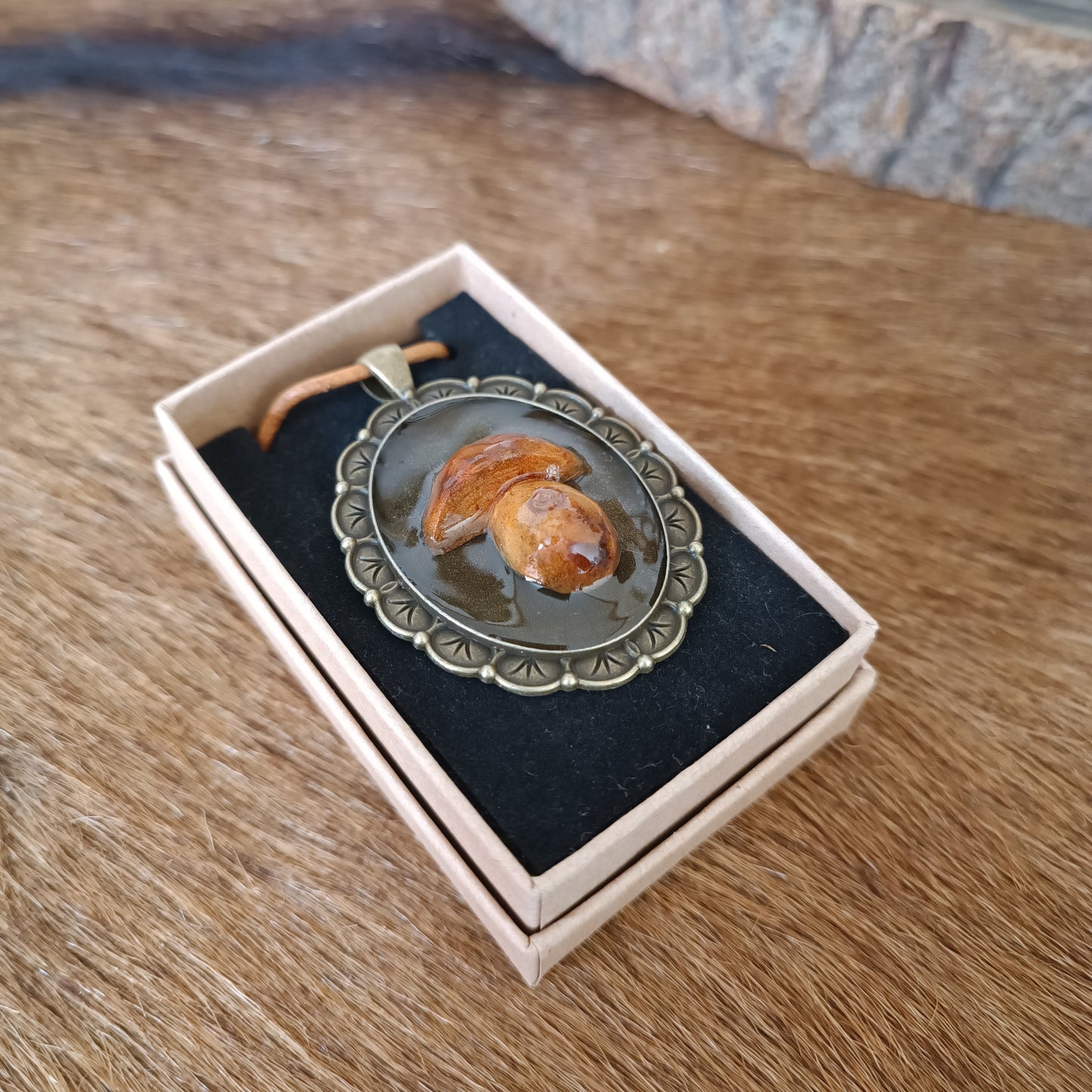 Collier champignon