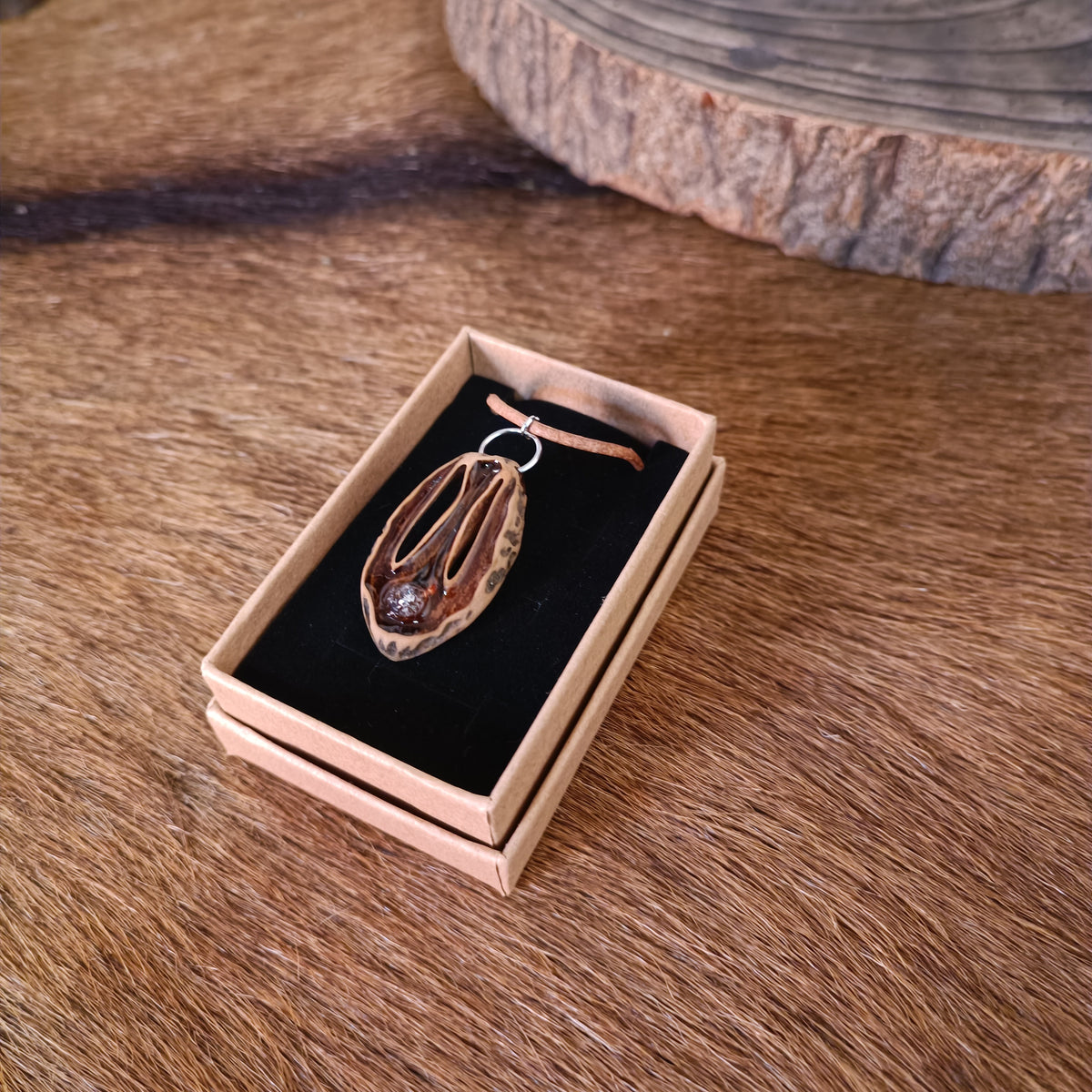Collier diamant d'erkimer