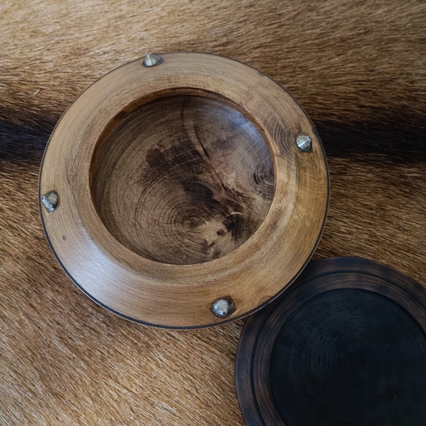 Boite bois et métal