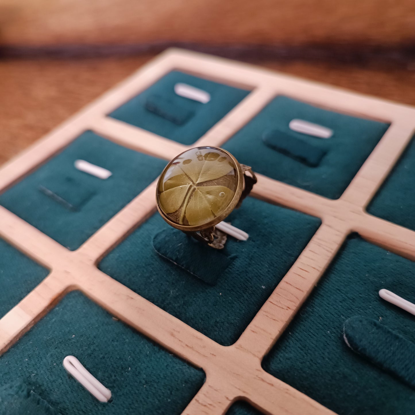 Bague feuillus