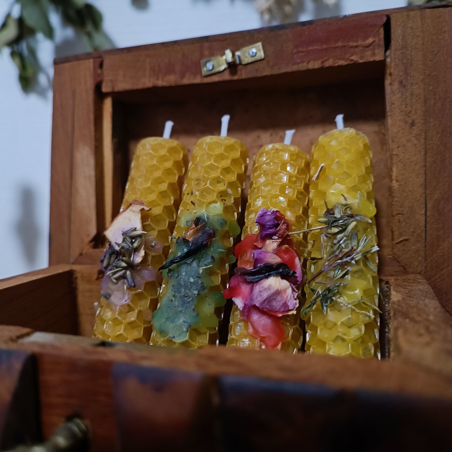 Chandelle roulée pour l'intention souhaiter