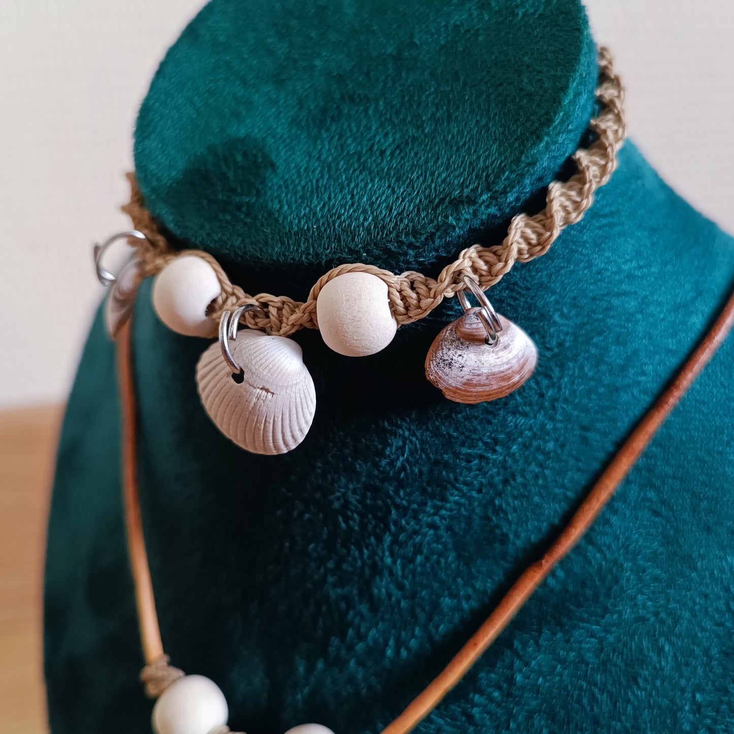Collier et bracelet coquillage
