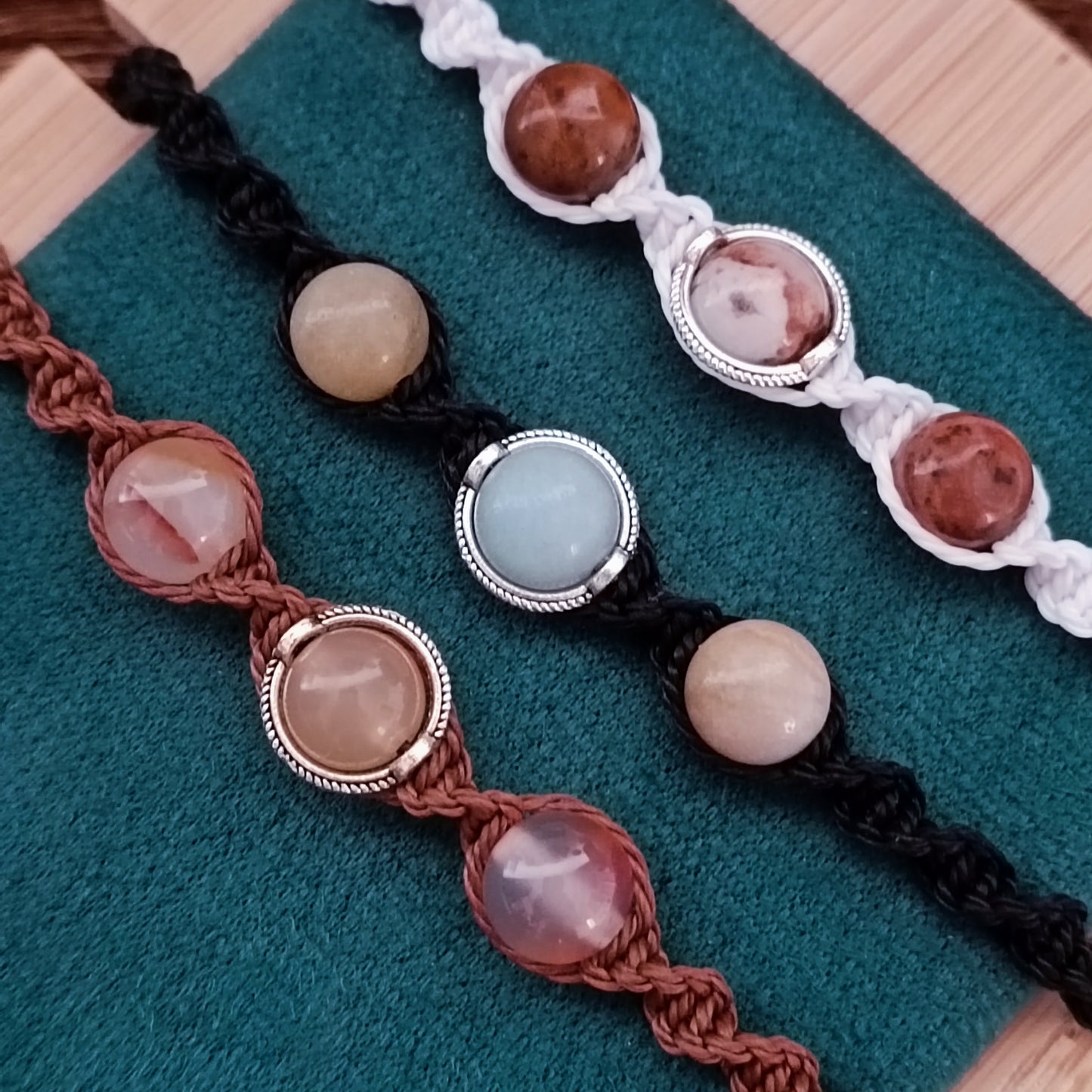 Bracelet triple sphères