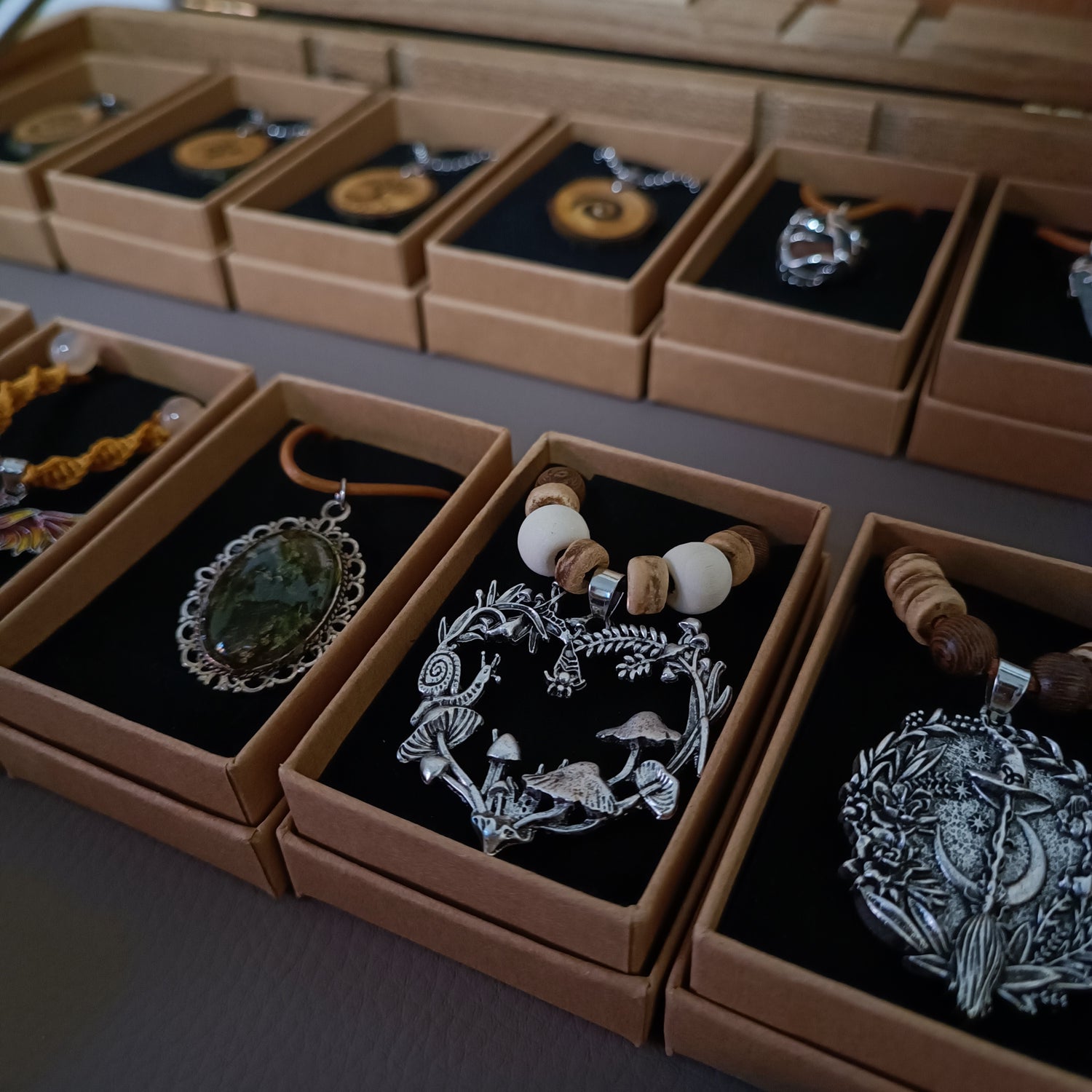 Collier et médaillon