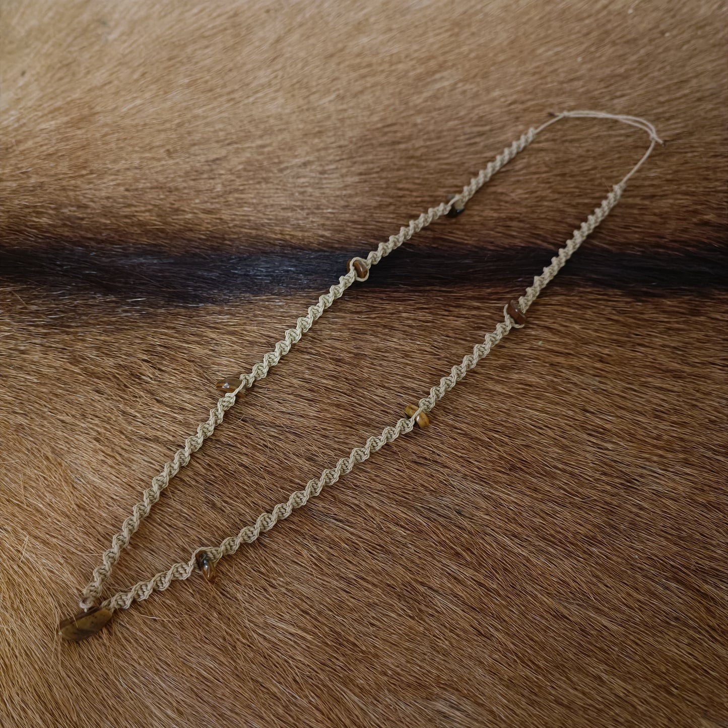 Collier oeil de tigre