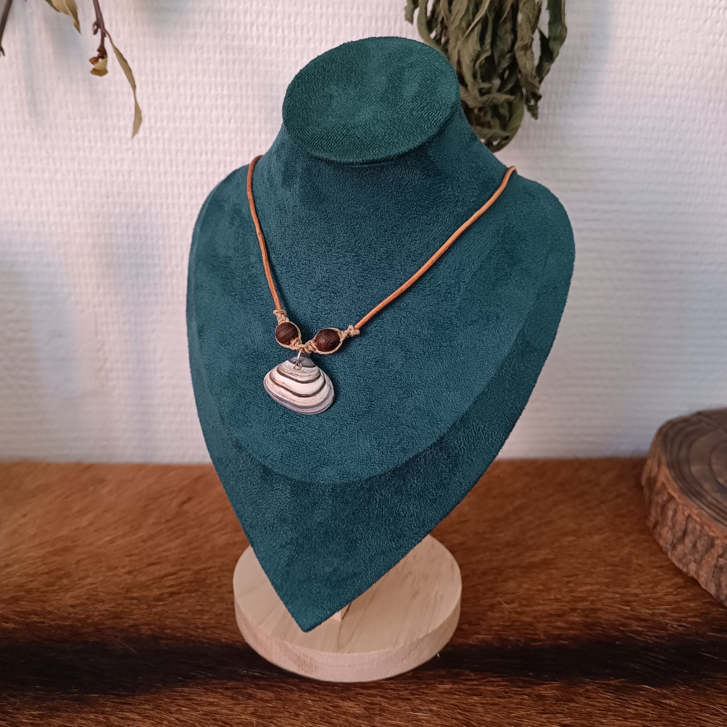Collier coquillage