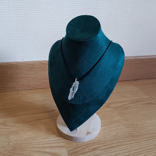 Collier cristal de roche