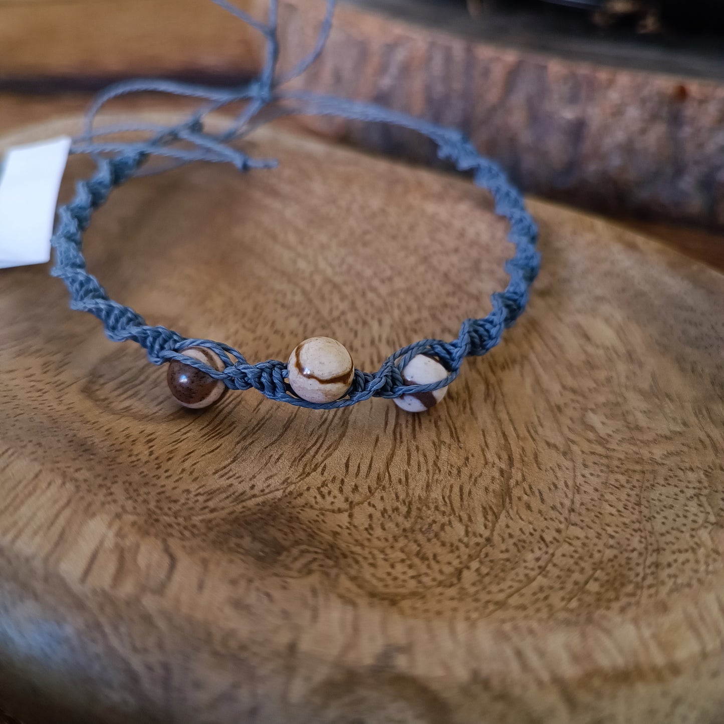 Bracelet jade beige