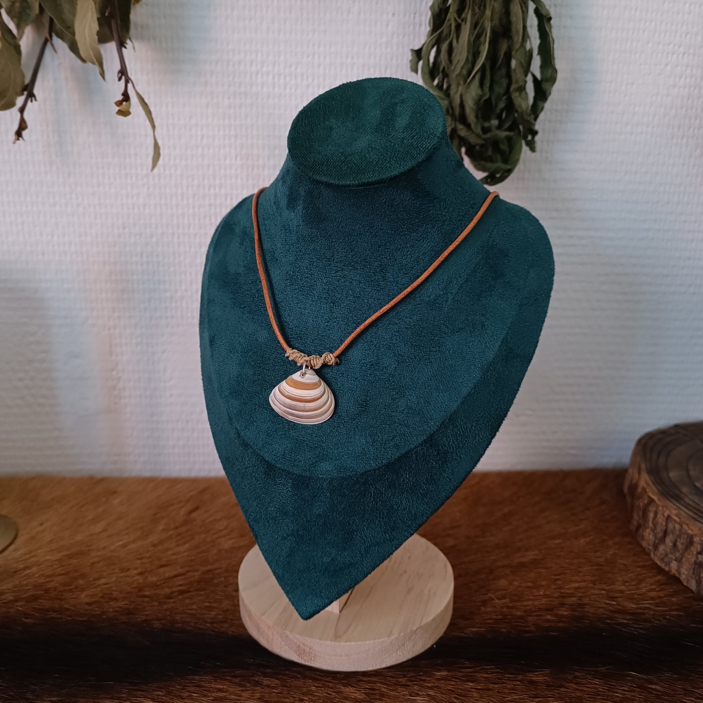 Collier coquillage