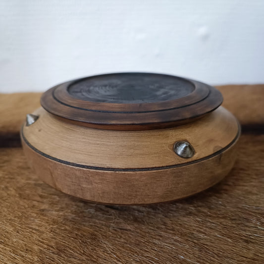 Boite bois et métal