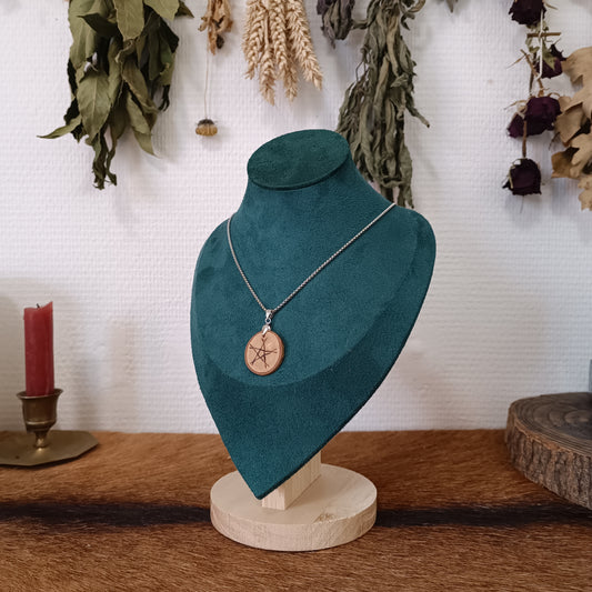 Collier pentagramme