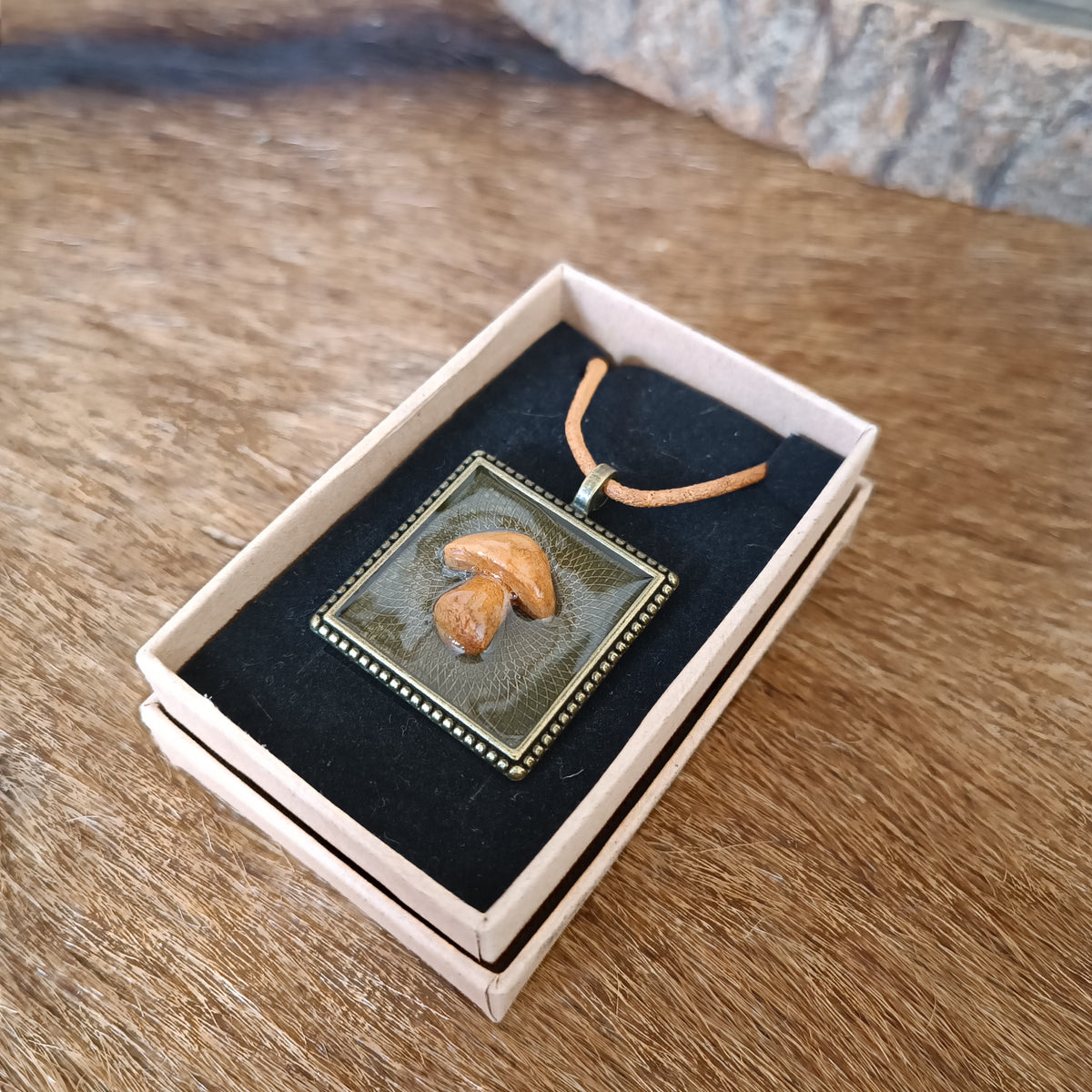 Collier champignon