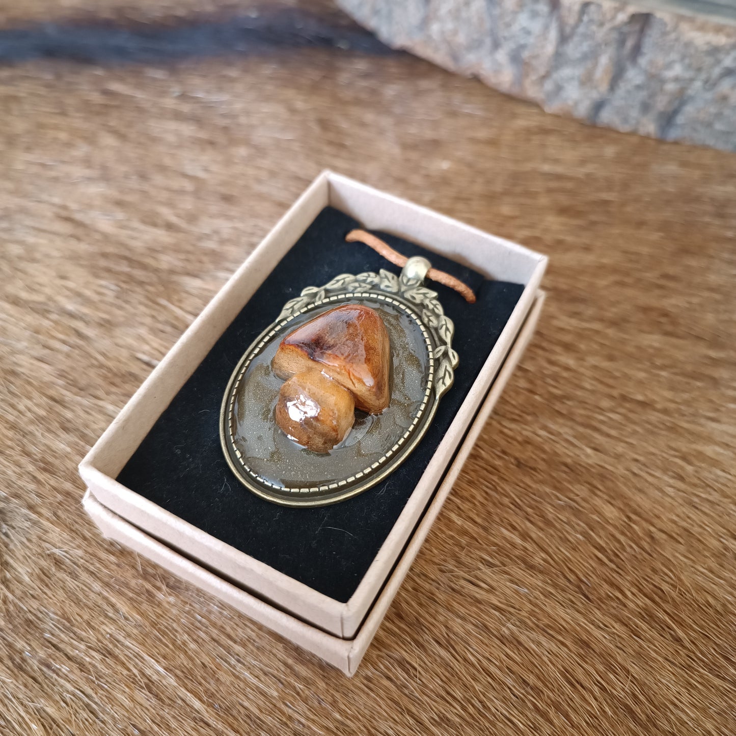 Collier champignon