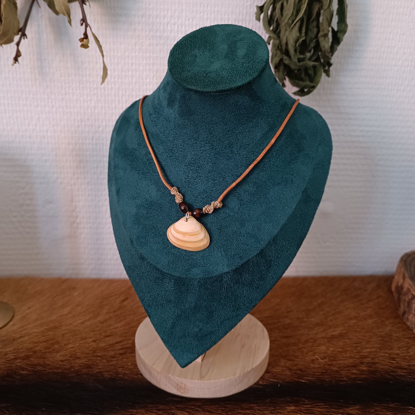Collier coquillage