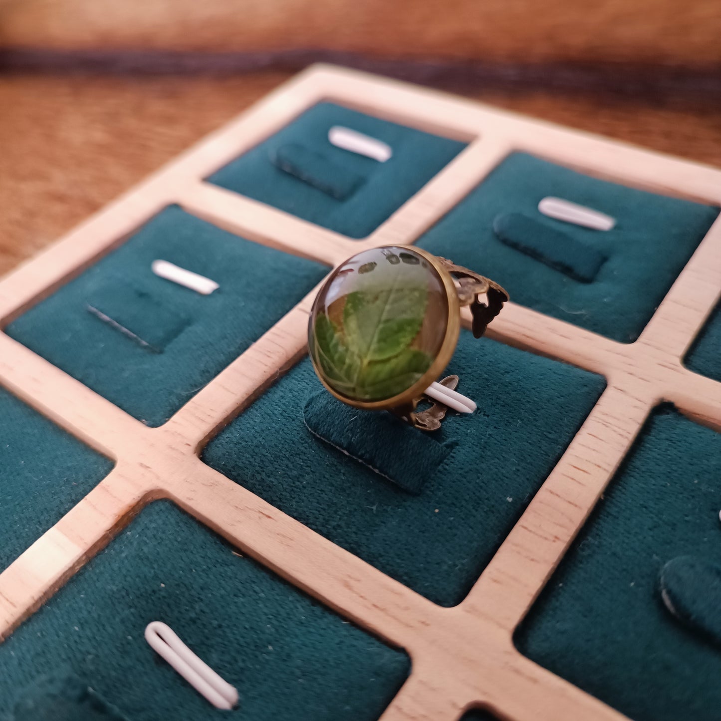 Bague feuillus