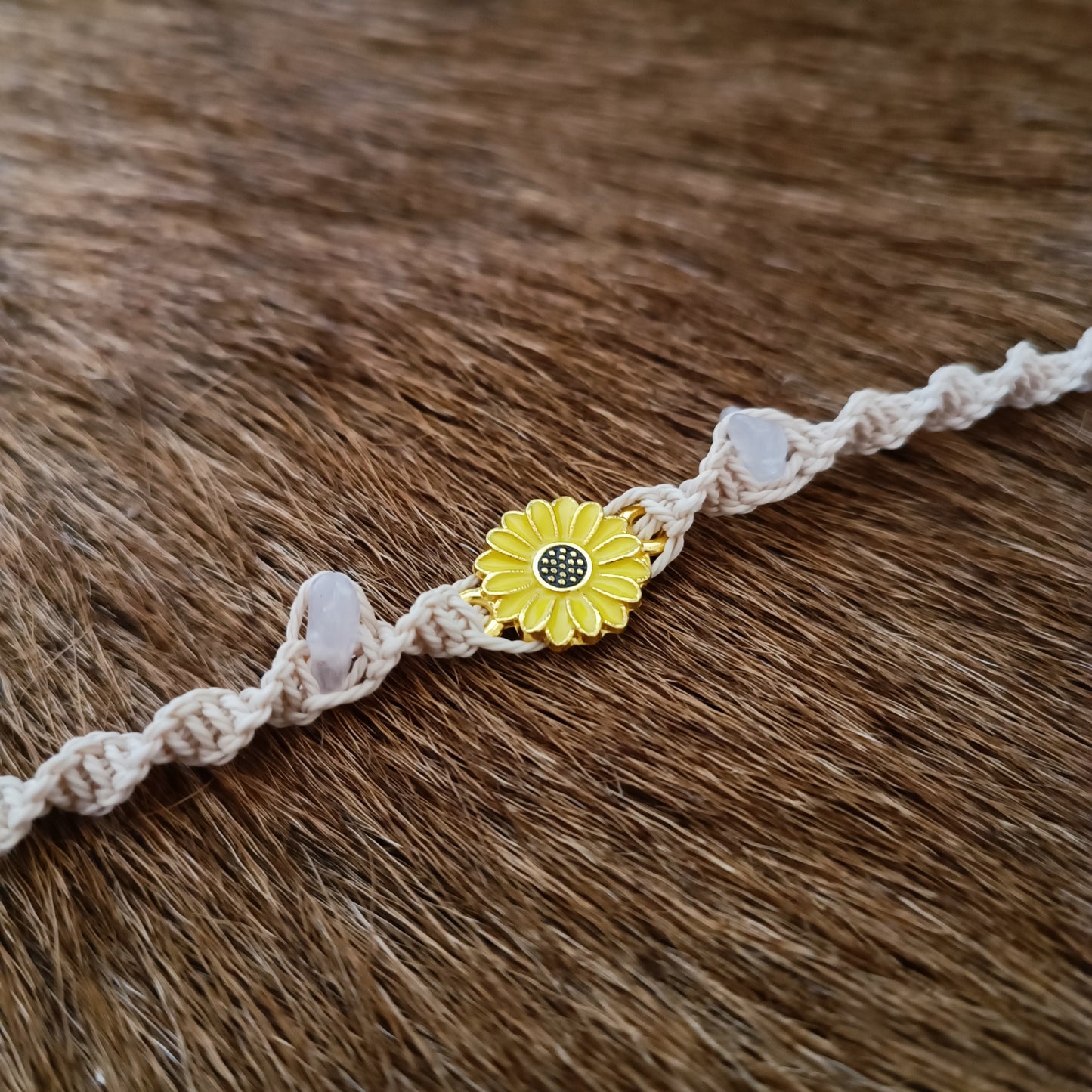 Bracelet tournesol