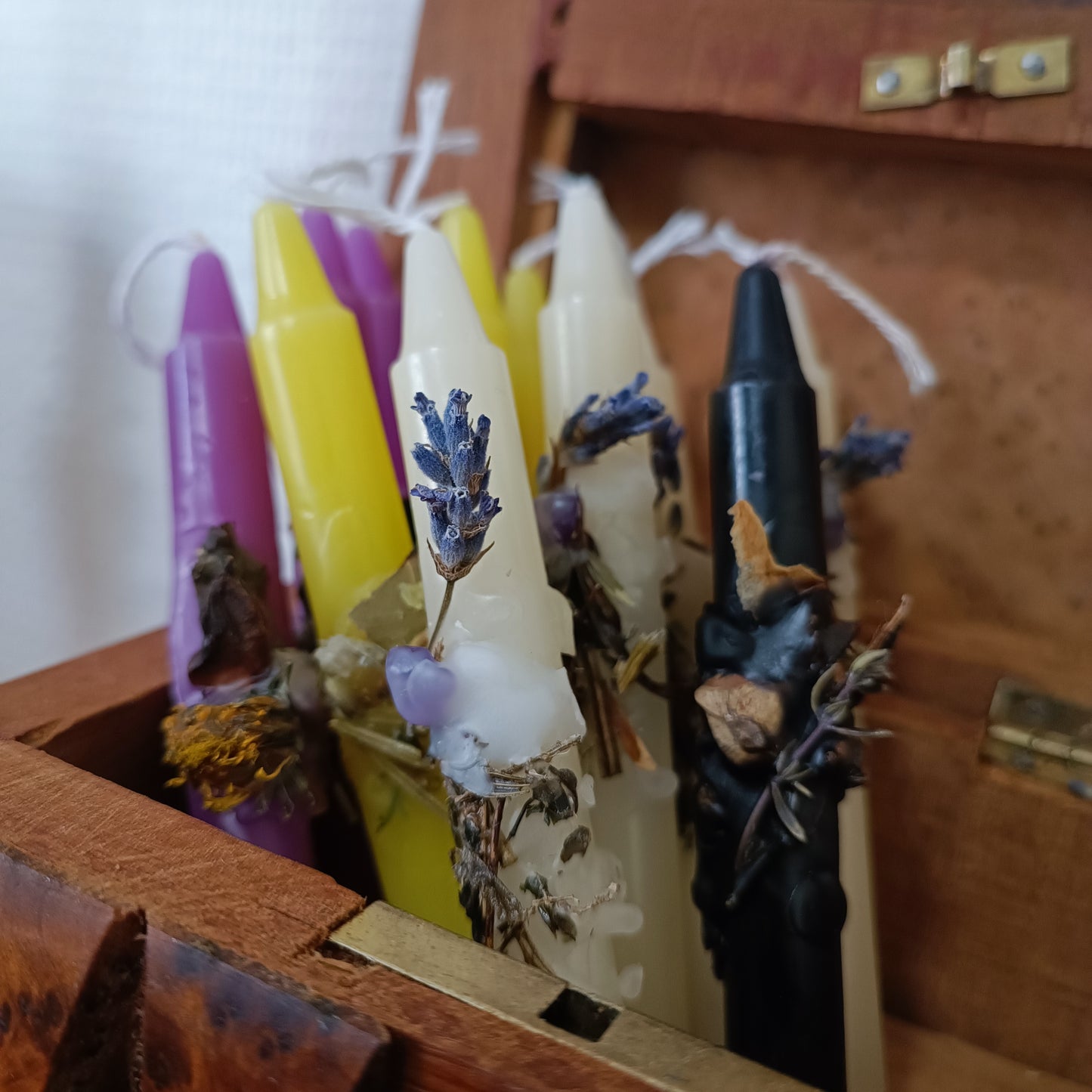 Mini chandelle pour l'intention souhaiter