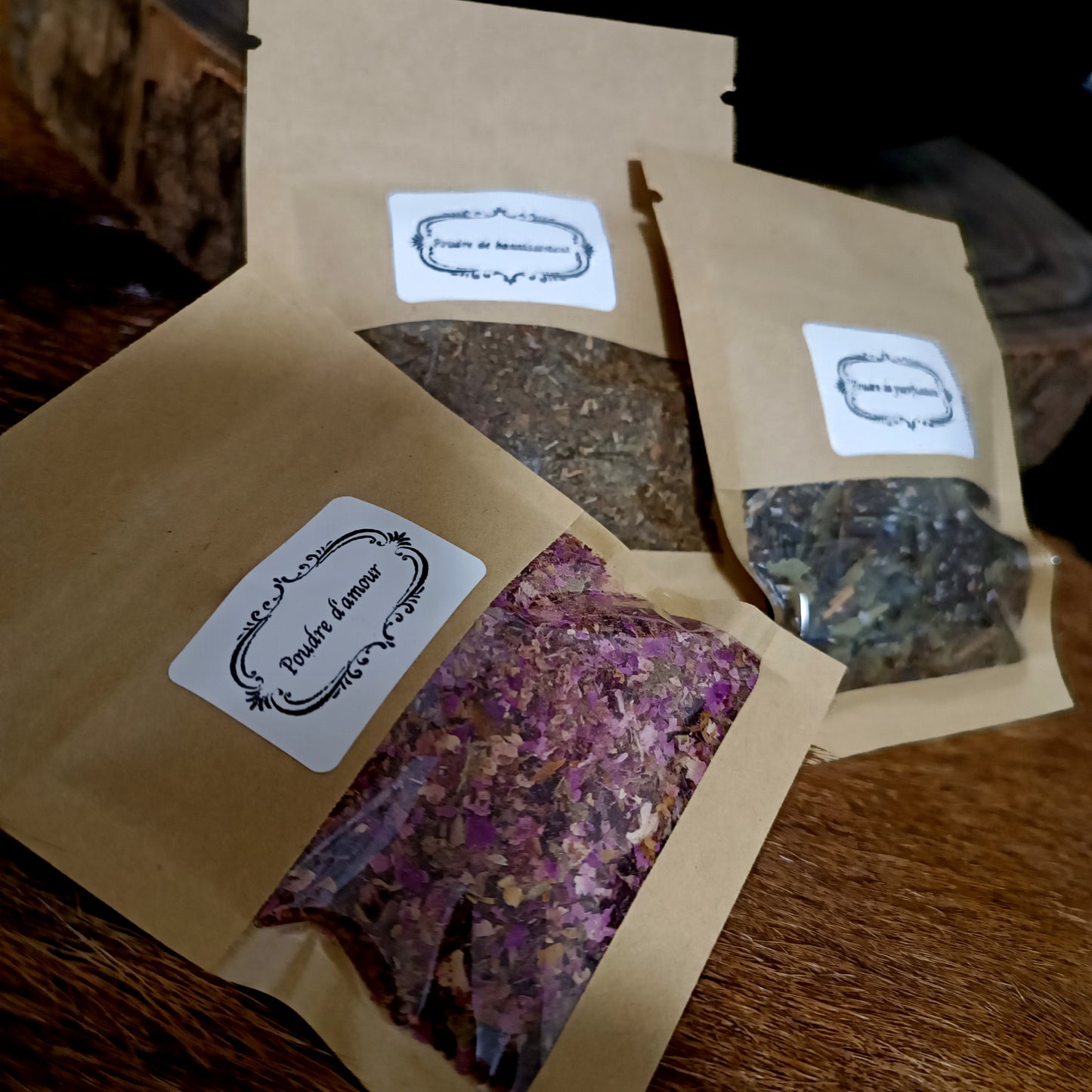 Poudre à rituel pour l'intention souhaiter