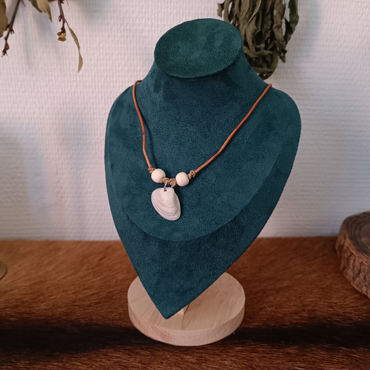 Collier coquillage