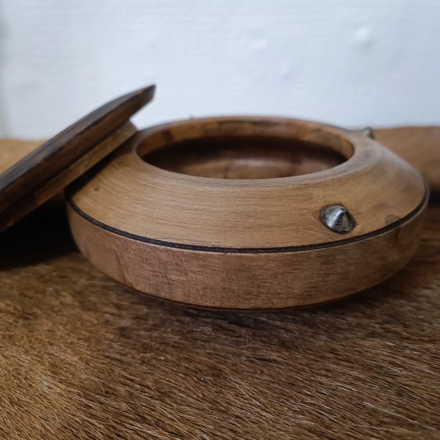 Boite bois et métal