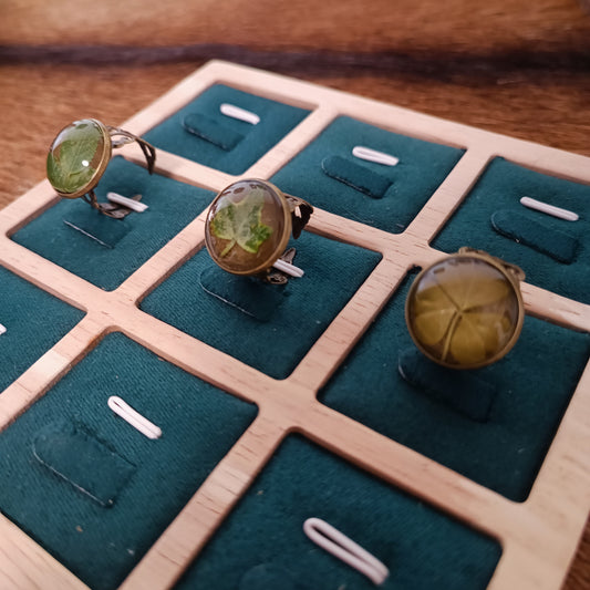 Bague feuillus