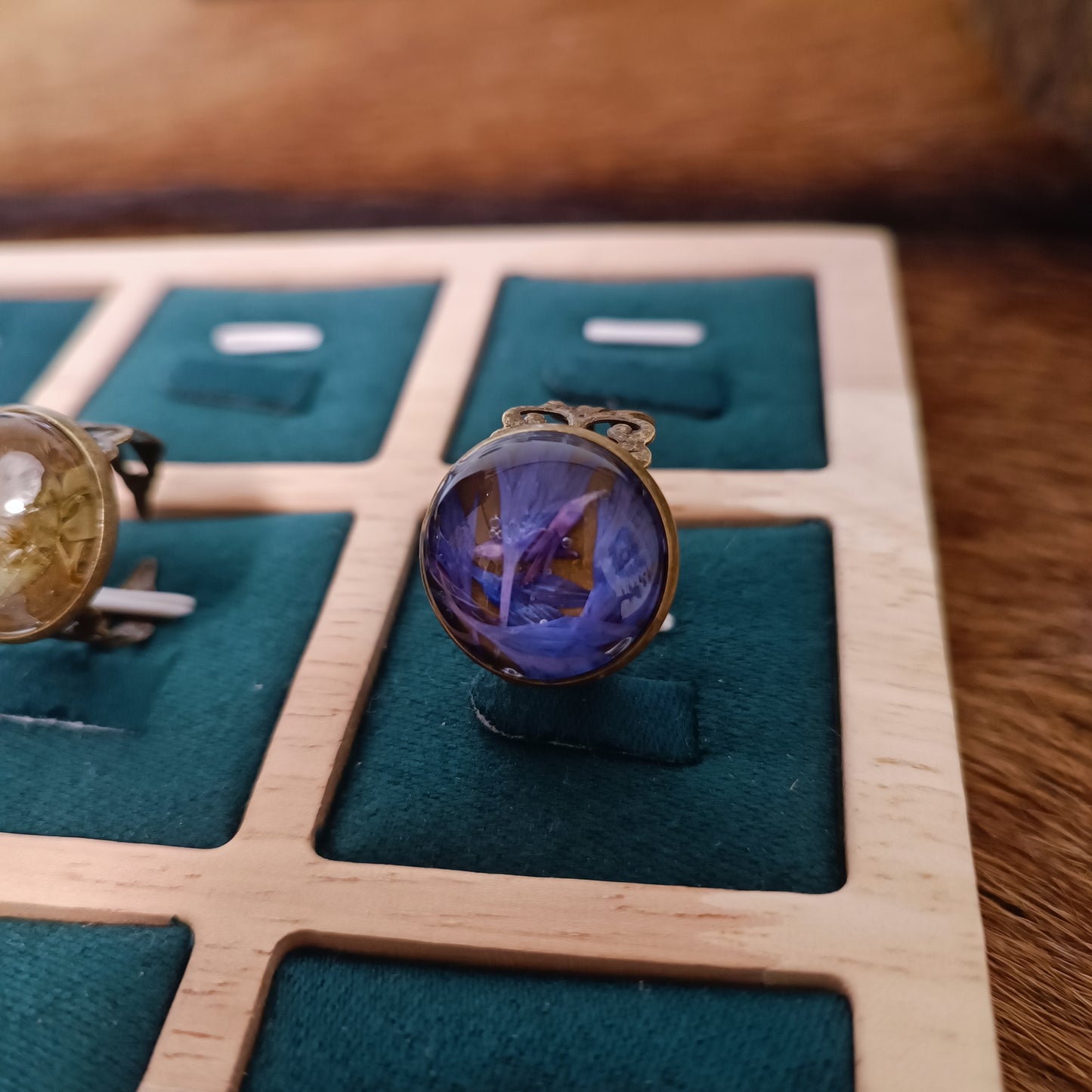 Bague florale