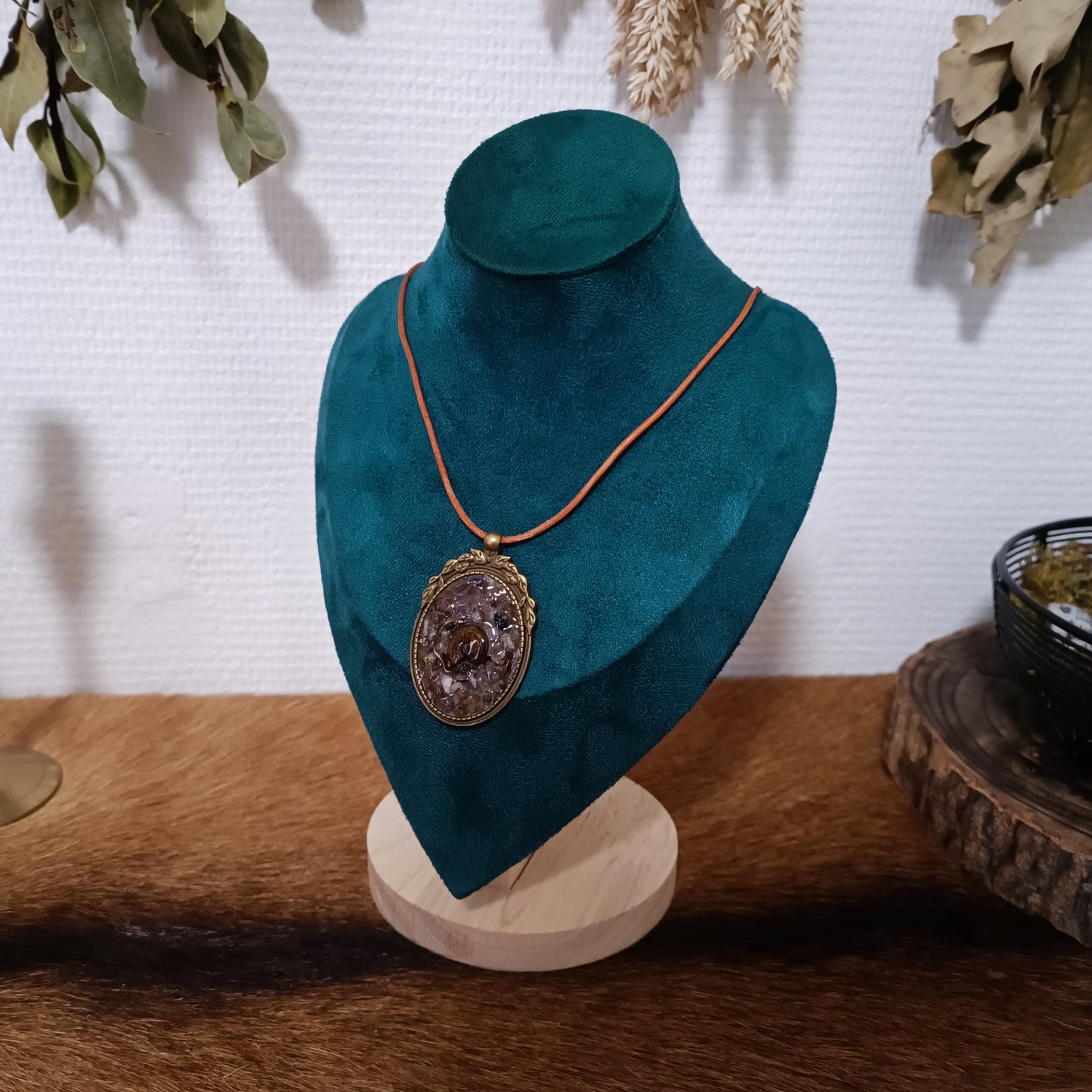 Collier ammonite