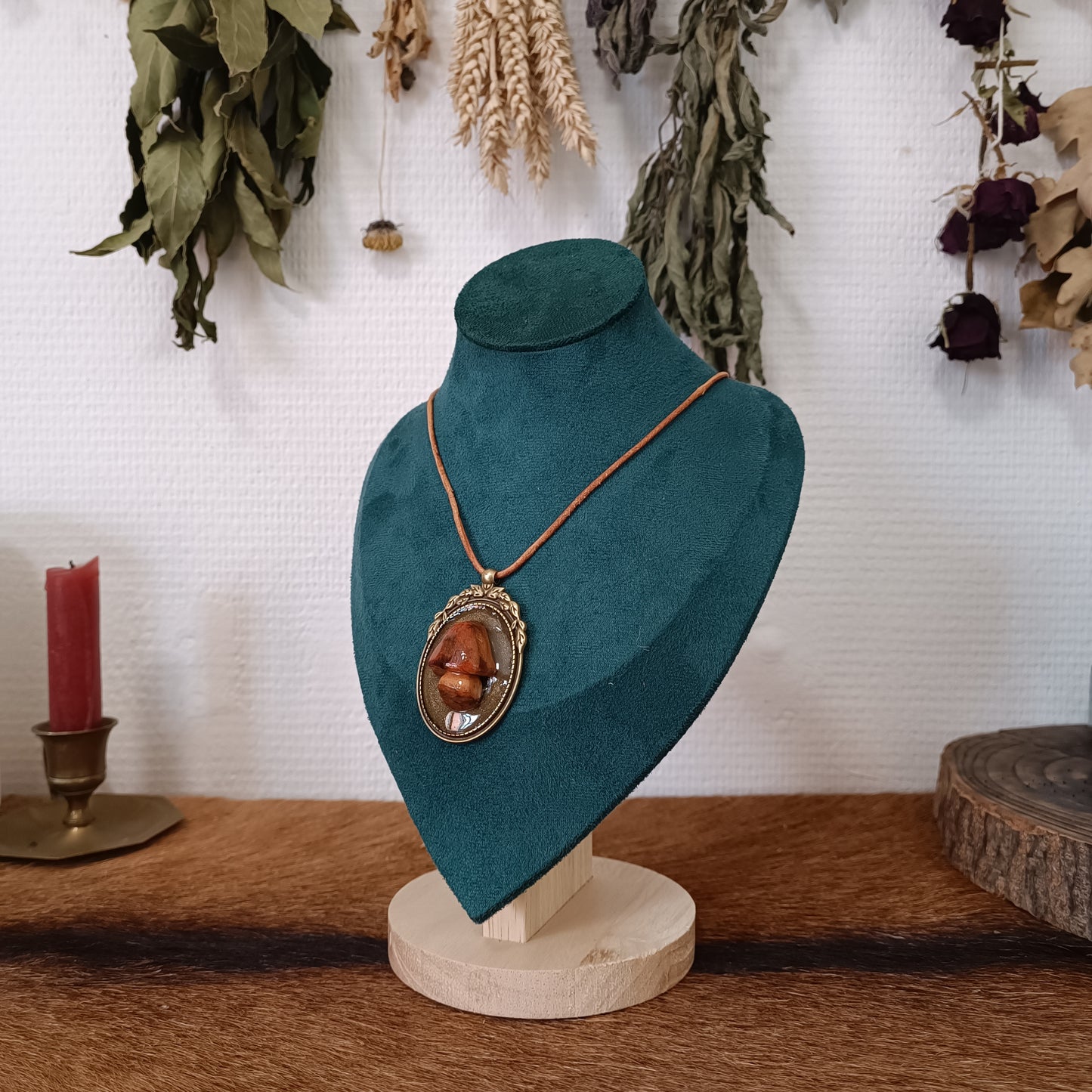 Collier champignon