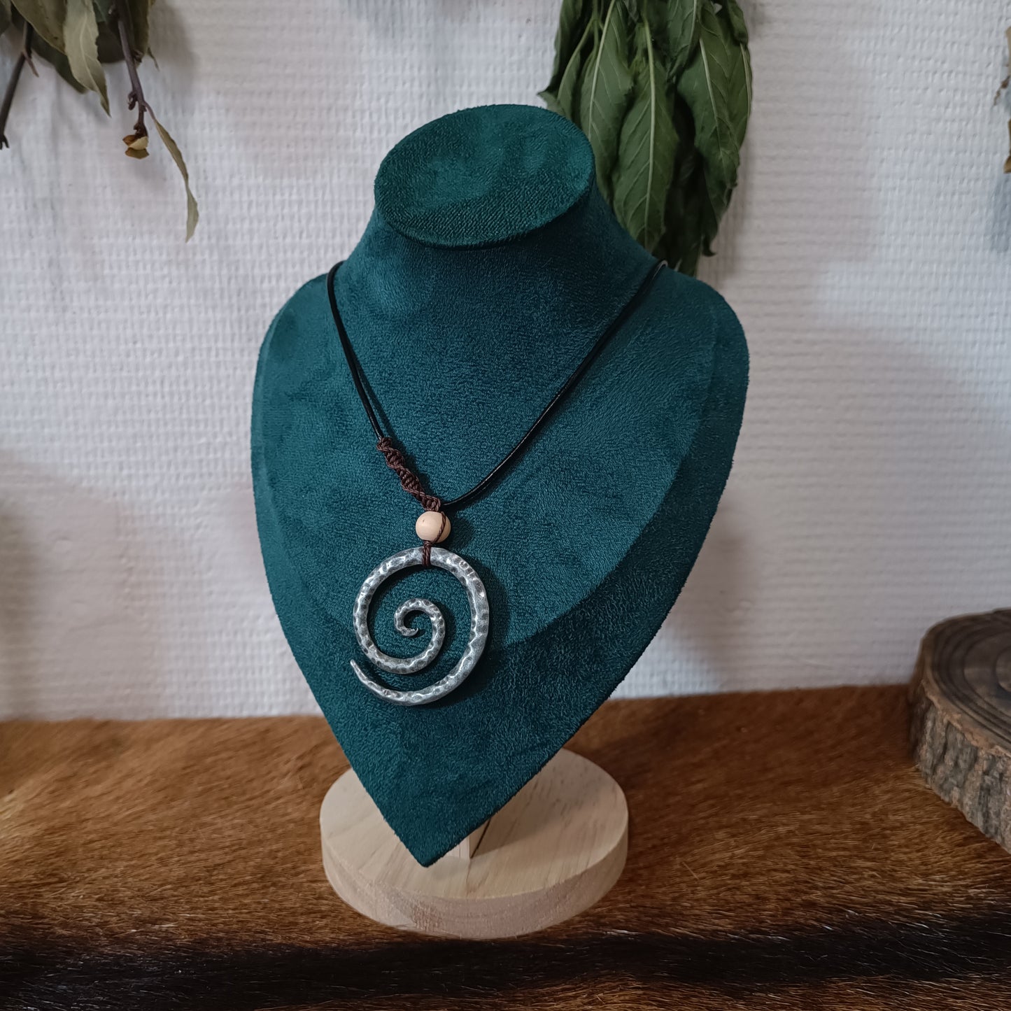 Collier spirale